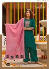 Utsavi By Wooglee Viscose Weaving Kurti With Bottom Dupatta 